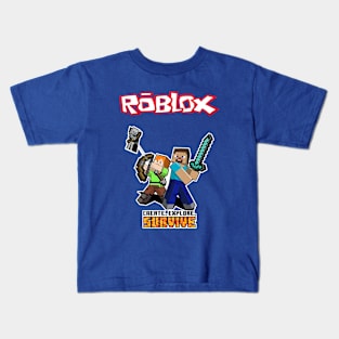 Roblox Kid Gift, Create, Explore, Survive Kids T-Shirt